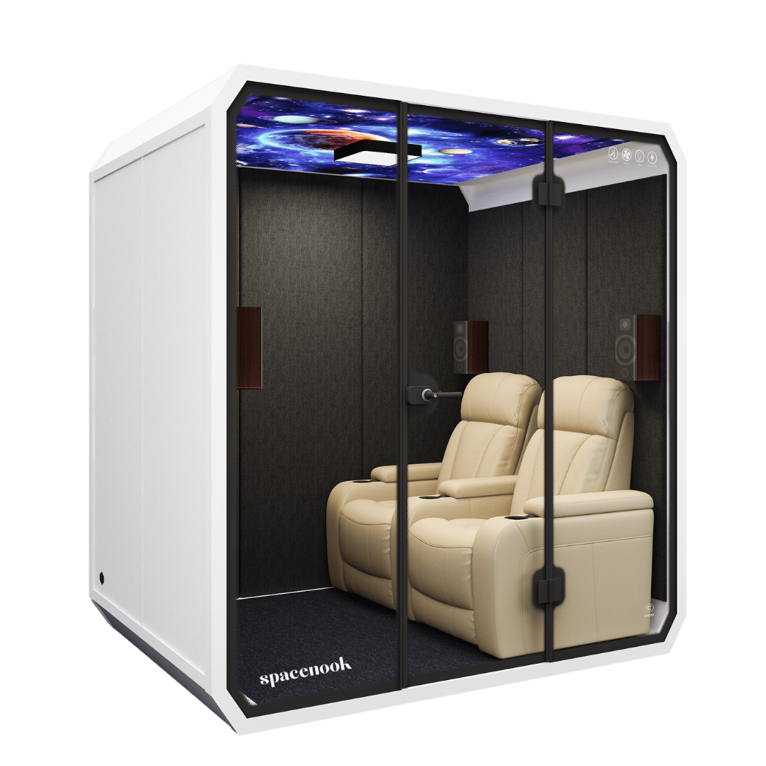 Spacenook soundproof pod for rest and relax, netflix, movies